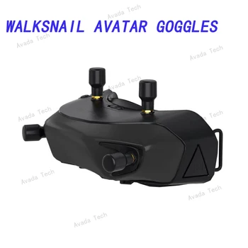 Avada Tech WALKSNAIL AVATARAS APSAUGINIAI, mini-dydis akiniai su 46° FOV ir židinio reguliavimas su HDMI