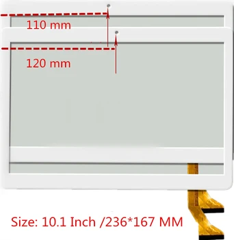 Nauji 10.1 colių bessito B801 Capacitive touch ekrano skydelio remontas ir atsarginės dalys, B801