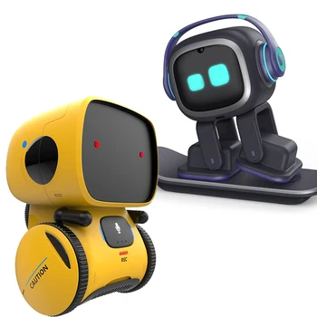 Emo Robotas Smart Robotai Šokių Balso Komandą Jutiklis, Dainuoti, Šokti, Kartojant Robotas Žaislas Vaikams, Berniukams ir Mergaitėms Talkking Robotai