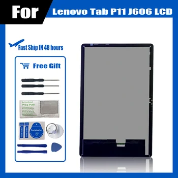 11 colių LCD Ekranas Lenovo Tab P11 TB-J606 J606F TB-J606L/N LCD Jutiklinis Ekranas skaitmeninis keitiklis Jutiklis Asamblėjos atsarginės Dalys