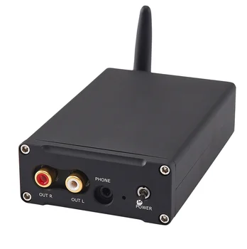 NAUJAS Bluetooth 5.0 QCC5125 PCM5102A VPK Dekodavimo LDAC 3.5 mm RCA Išėjimo 24bit Su Antena