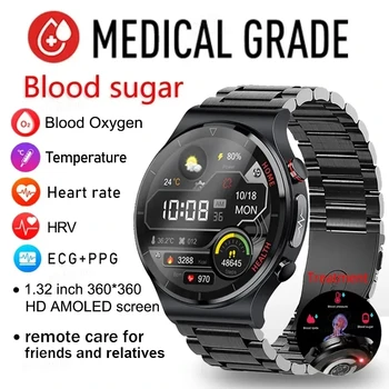 2023 Naujas EKG+PPG Smart Watch Vyrų Sangao Lazeriu Sveikatos Širdies ritmas, Kraujo Spaudimas ir Fitneso Sporto Laikrodžiai IP68 Vandeniui Smartwatch