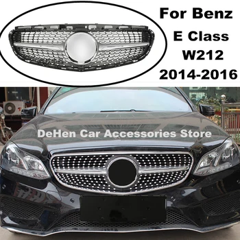 Mercedes Benz E Klase W212 2014-2016 M. Diamond Priekinės Grotelės Akių Plastikinių Grotelių Pakeitimas Priekinio Buferio Grotelės E250 E350
