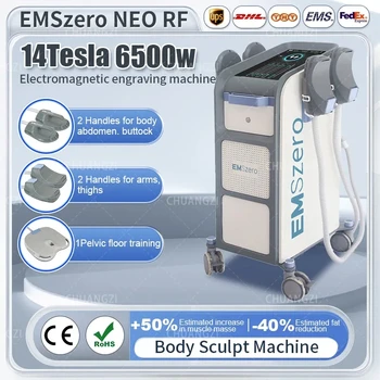 EMS Naujas EMSzero skulptūra NEO Nova 14 Tesla Maitinimo 6500W hi-emt 4 vnt Rankenos Su mažojo Dubens organų Stimuliacija Pagalvėlės Neprivaloma