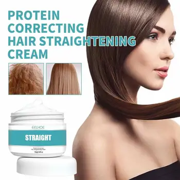 100 ml Keratino Baltymų Ištaisyti Plaukų Tiesinimo Kremas Papildyti Plaukų Mityba Ir Drėgmė negadina Plaukų, Lengvai Pjaustytus