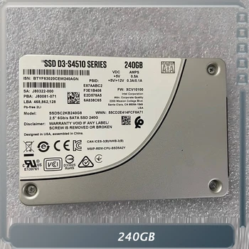 240GB Intel SSDSC2KB240G8 D3-S4510 6Gb/S SATA SSD 240G