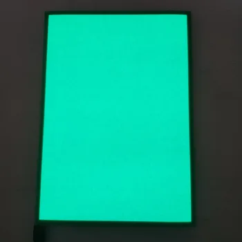 Žalios Spalvos A5(210*148mm) EL Apšvietimo Skydelis, LCD Ekranas Su DC12V Keitiklis