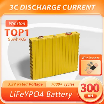 Winston LiFeYPO4 300AH Ličio jonų LifePO4 Baterija Elektrinių Transporto priemonių, Automobilių, Valčių Motoycycle Suderinta Įtampos Klasė A