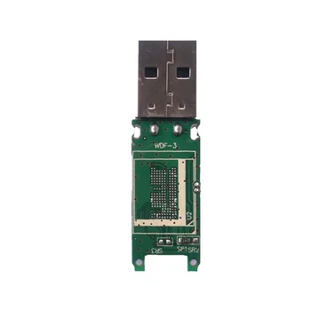1Pcs USB 2.0 EMMSP EMCP Adapteris 162 186 PCB Pagrindinės plokštės Modulis Be 