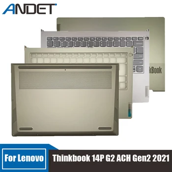 Naujas Lenovo Thinkbook 14P G2 ACH Gen2 2021 Ekrano Atgal Shell Klaviatūros Bezel Palmrest Su Touch Pad Nešiojamas Priimančiosios Apatinis Dangtis