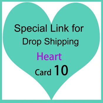 CSJA Ypatingą Ryšį Drop Shipping /Papildoma Mokėti Savo Užsakymą / Papildomą Mokestį / Kainų Skirtumas už Užsakymą-Širdies Pack-A019