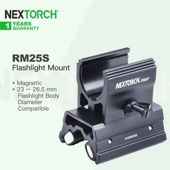 Nextorch RM87 Magnetinio Taktinis Žibintuvėlis Kalno, Stiprus Magnetas, Pagaminti iš kosminių aparatų Aliuminio Lydinio, Medžioklės, Stacionarūs, EDC