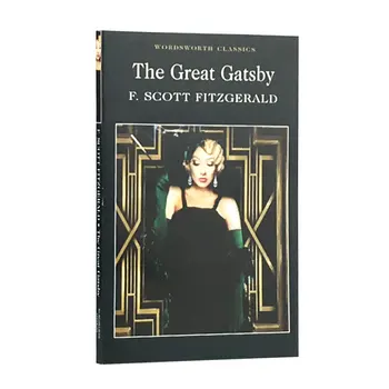 Great Gatsby anglų Versija Naujų Karšto pardavimo Fiction Suaugusiųjų libros